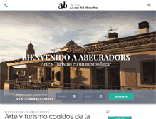 Tablet Screenshot of abeuradors.com
